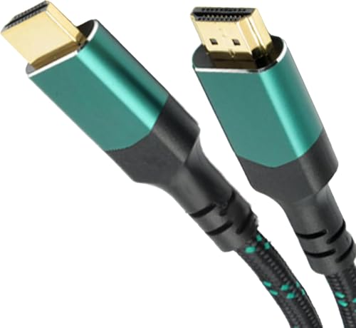 Cable HDMI 10K ultra flexible de 5 metros con conectores de metal para Smart TV