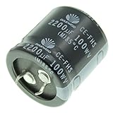 Daewoo, FHS2A222MKSA 2x Snap-In Elko Kondensator 2200µF 100V 85°C ; FHS2A222MKSA ; 2200uF