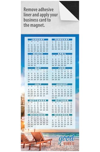 2026 Magnetic Yearly Glance Calendar