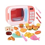 [Kit de jouets de cuisine parfait] L'ensemble de jeu pour micro-ondes est équipé d'un jouet pour micro-ondes et d'aliments de jeu , parfaits pour développer l'imagination et les capacités pratiques des , y compris suffisamment d'accessoires de cuisine pour répondre à vos besoins.
