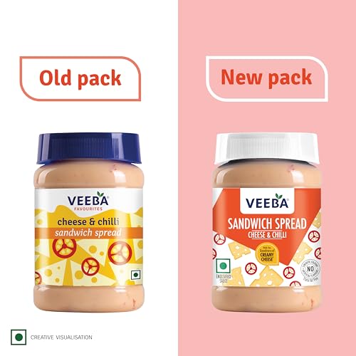 Veeba Cheese and Chilli Sandwich Spread, 250g - Image 6