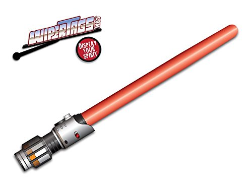 Saber Universal Red Wipertags Rear Wiper Cover (Non Reflective) #TOP1