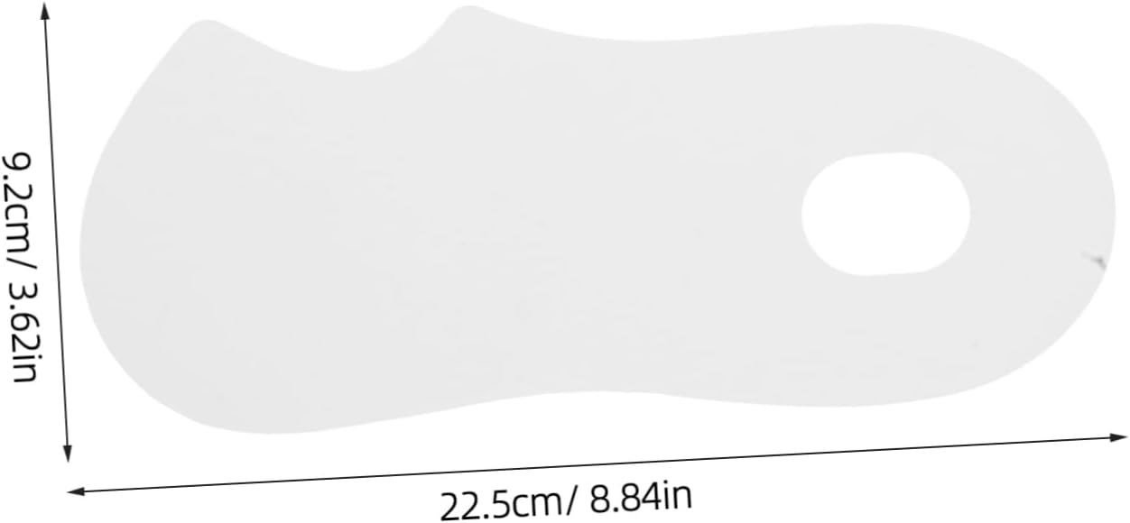 CALLARON 100pcs Invisible Sock Liners Sock Inserts for Display Cardboard Packaging Cards Enhanced Comfort