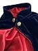 Artemisia Designs Velvet Capelet – Satin Lined Medieval & Renaissance Half Cloak with Gold Clasp, Regency Victorian Shoulder Cape for LARP, Gothic, Theatre & Cosplay – One Size