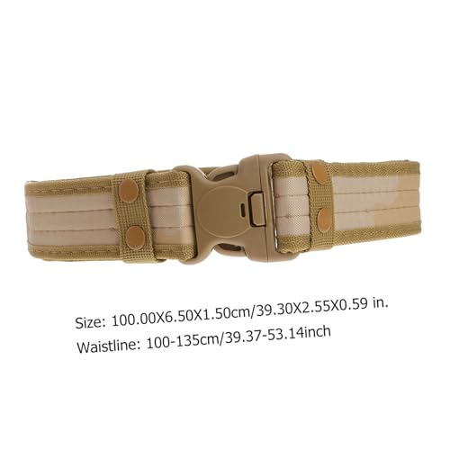 Style Outdoor Waist Belt Gear Canvas Belt Men Wristband Wristband Comfortable Practical Fits2