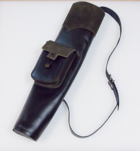 Carcaj para flechas de arco a la espalda