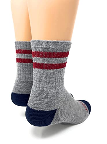 Warrior Alpaca Socks - Comfort Cushioned Retro Athletic Quarter Crew for Adults - Unisex3
