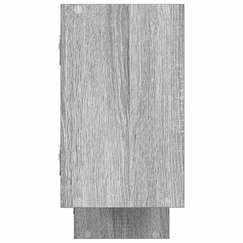 Rangement cube mural pour libérer l'espace au sol avec style gris sonoma - 8