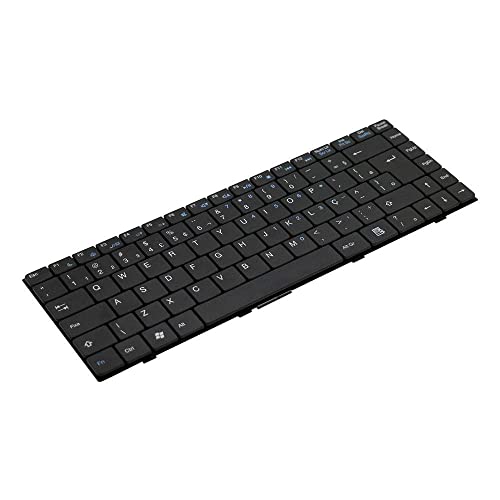 Teclado para Notebook compatível com Inspiron 1428 ABNT2