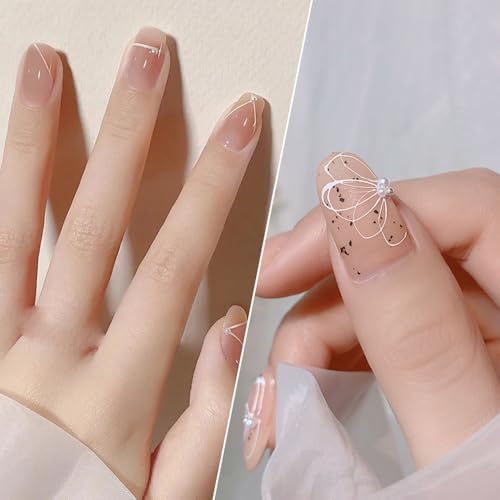Spider Gel para uñas blanco 0.17 Fl Oz miniatura 5