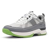 FitVille Wide Tennis Shoes for Men Pickleball Shoes Lightweight Breathable All Court Athletic Shoes with Arch Support & Wide Toe Box