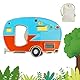 Cosysparks Flaschenöffner Magnet Camping, Camping Gadgets Wohnwagen Gadgets Bierflaschenöffner Lustig Flaschenöffner Bier Camper Geschenke Wohnmobil Geschenk (blau)