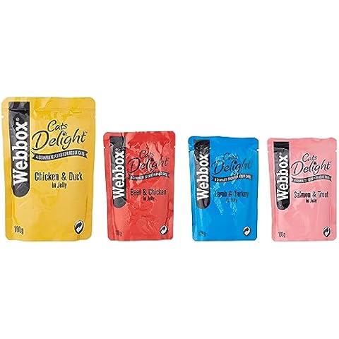 Webbox Cats Delight Jelly Pouch Selection Cover