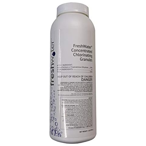 Hot Spring Concentrated Chlorinating Granules 2lbs 80021, white Cover