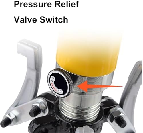 5t ZK Bearing Puller Set, Adjustable Handle & Pressure Relief Valve, Perfect for Automotive Repair & Industrial Maintenance, Heavy-Duty Extractor Tool.