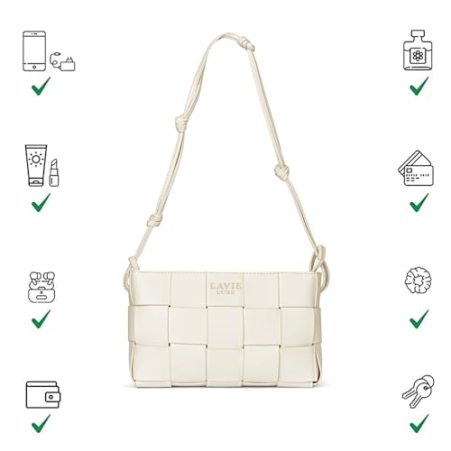 Image of Lavie Luxe Women's Bot Elle For Women | Handbag For Work | Ladies Purse | Stylish Shoulder Bag | Gift For Women