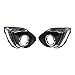 Dreamseek LED DRL Fog Light Bezel Compatible with Mitsubishi ASX/Outlander Sport 2013 2014 2015 Front Driving Lamp Daytime Running Light with Amber Turn Signal