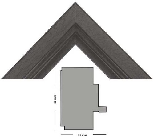 Barre 45 Noce en bois de noyer de qualité supérieure pour une décoration murale raffinée