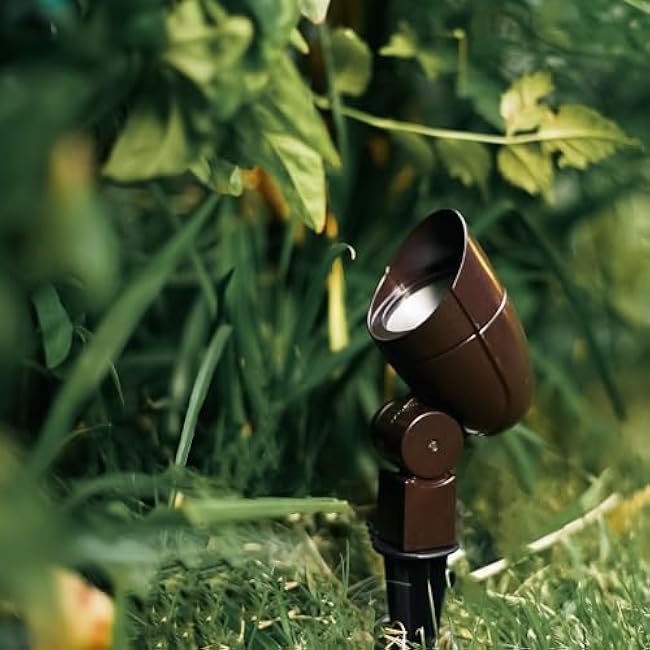 Malibu Equinox LED Low Voltage Floodlight 3 Watts Landscape Lights Outdoor Spotlight Waterproof Lighting for Driveway, Yard, Lawn, Flood, Garden, Outdoor Lighting 8409-1607-01