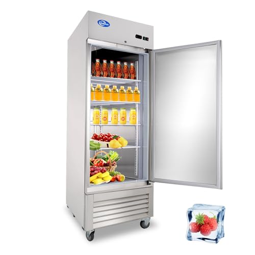 Kalifon 27 Commercial Refrigerator with 5 Shelves