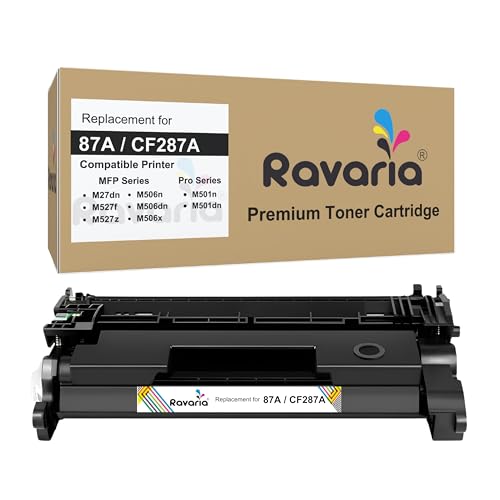 Image of 87A / CF287A Compatible Toner Cartridge for HP Printers MFP M527dn, MFP M527f, MFP M527z ,M506n, M506dn, M506x ,Pro M501n and Pro M501dn (87A / CF287A Toner Pack of 1)