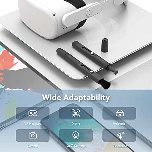 Lens Cleaning Pen Compatible With Quest 1/2/Pro,Optical Lens Dust And Fingerprint Cleaning For Htc Vive/Pro,Valve Index,Psvr 2,Pico 4,Pimax Vr Headset,Dji Drone,Microsoft Hololens,Cameras #TOP5
