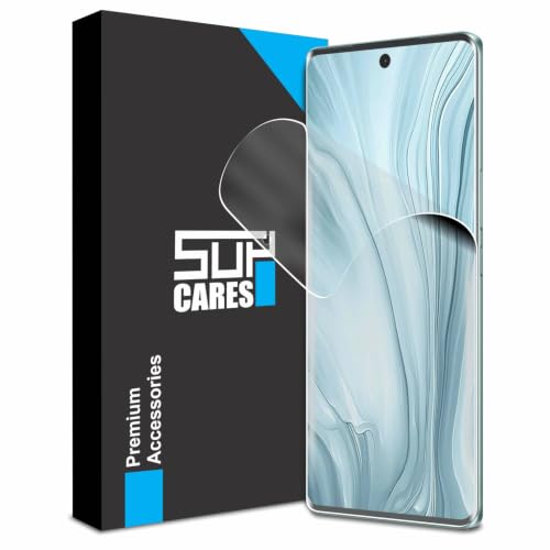 Image of SupCares TPU Anti Glare Matte Unbreakable Membrane Screen Protector for Vivo V40 and Vivo V40 Pro (6.78 Inch) With Easy Self Installation Kit | Fingerprint Working | Edge to Edge Coverage