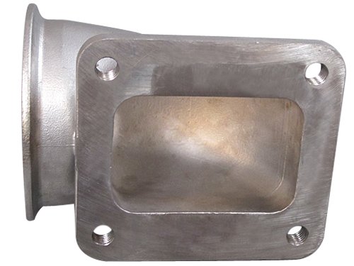 3" Vband T4 Stainless Steel 90 Degree Elbow Adapter Flange 304 Ss Cast #TOP3