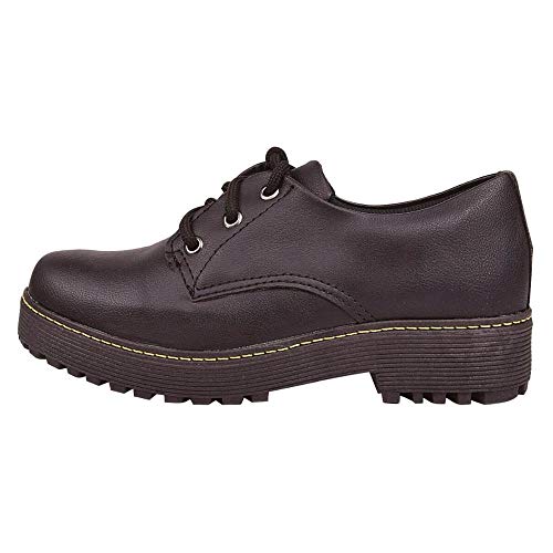 Oxford Feminino Chiquiteira Napa Preto Ff 38