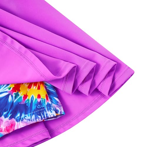 Image of Girls Tankini Swimsuit Two Piece Bathing Suit with Adjustable Strap 3-13 Years