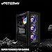 STGsivir Prebuilt Gaming PC Desktop Computer Tower, Intel Core i7 8th up to 4.1GHz, Nvidia GeForce RTX 2060 Super 8GB GDDR6, 32GB DDR4 RAM, 1TB SSD, WIFI6, BT 5.0, RGB Fan x3, Windows11 Pro