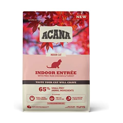 Acana INDOOR ENTREE CAT 1.8KG, White Cover
