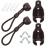 Photo Gallery healifty kit di fissaggio per tende con supporto resistente in plastica fermatenda antivento elastico marrone con viti mantenere avvolgibili e tende fisse in posizione design minimalista e Photo Gallery healifty kit di fissaggio per tende con supporto resistente in plastica fermatenda antivento elastico marrone con viti mantenere avvolgibili e tende fisse in posizione design minimalista e