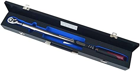 ACDelco ARM303-4A 1/2" Angle Digital Torque Wrench (17-340 Nm) with Buzzer, LED Flash Notification, Foam-Lined Steel Protective Case & ISO 6789 Standard Certificate of Calibration