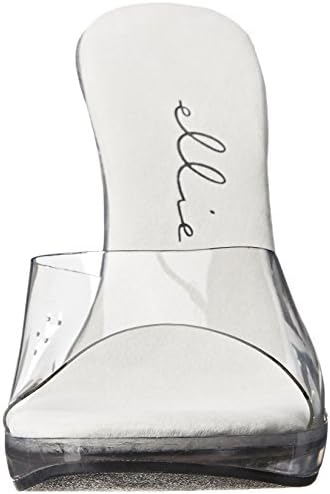 Ellie Shoes Women's 421-vanity, Clear, 7 M US | Image 1