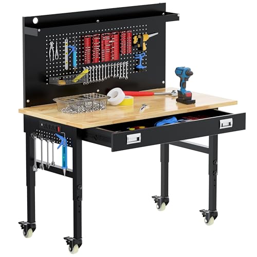 Betterhood 48 Heavy Duty Adjustable Workbench