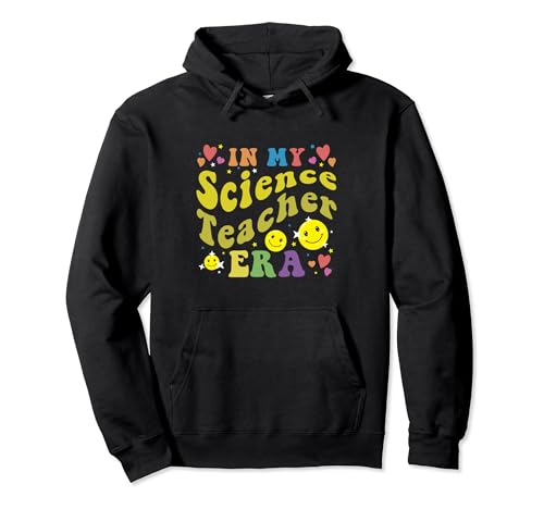 In My Science Teacher Era Retro Back to School Hommes Femmes Sweat à Capuche