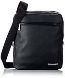 borsa tracolla uomo calvin REPORTER MICRO PEBBLE W/PCKT Calvin Klein Micro Pebble Reporter W/Pckt, Uomo, Nero, Medium