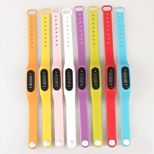 Ubersweet® Digital LCD Wristband Pedomer Run Step Walking Distance Calorie Counter Women Men Sport Fitness Pedomers#1229 :-picture-19