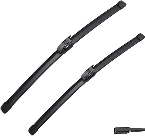 RESKIU Car Front Windshield Wiper Blade Set Replacement for Mini Countryman F60 2017-2023, All Season Windscreen Wipers Quiet Easy Installation