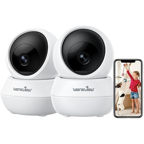 wansview Security Camera Indoor Wireless for Pet- 2K Cameras for Home Security with Phone app and Motion Detection,Cat/Dog/Nanny/Baby Camera with Pan Tilt, SD Card & Cloud Storage, Works with Alexa Cover
