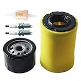 JSCJCAS Air Filter Tune Up Kit for Husqvarna YTA22V46 YTH22V46 YTH24V48 HU800awd