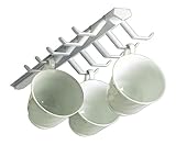 AMAZZANG-Under Shelf Cabinet Sliding Cup Mug Holder Rack Hanging Home Kitchen Hanger New (AS PICTURE)