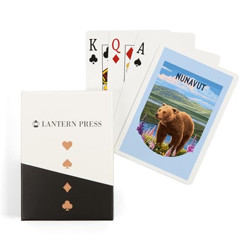 Lantern Press Nunavut Barajas Póker 52 Cartas para Adultos