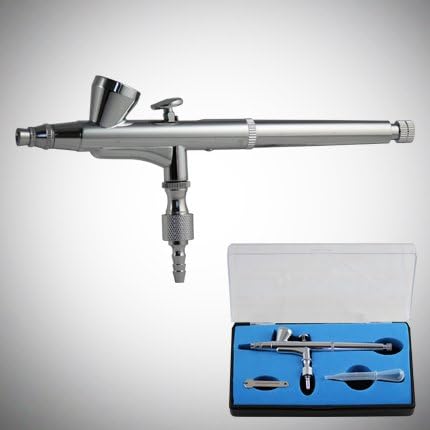 High Performance Gravity Feed Dual-Action Airbrush 0.2mm Nozzle
