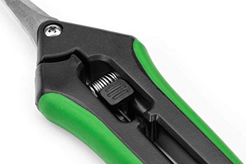 Ldk Gardening Hand Pruner Pruning Snip Pruning Shears For Bud, Garden Trimming Scissors With Stainless Steel Curved Blades, 6.5-Inch #TOP3