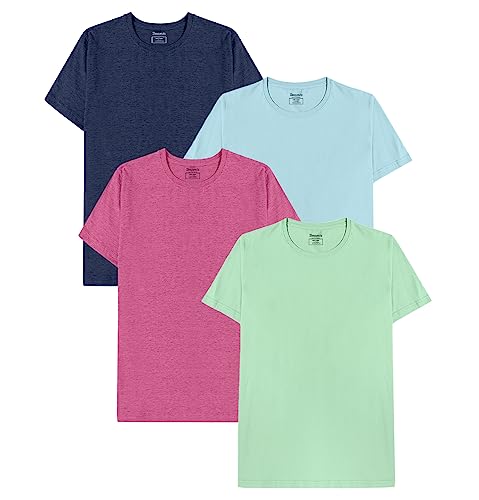 Image of Sleepynuts Women Boyfriend Plain Round Neck Half Sleeve T-Shirt