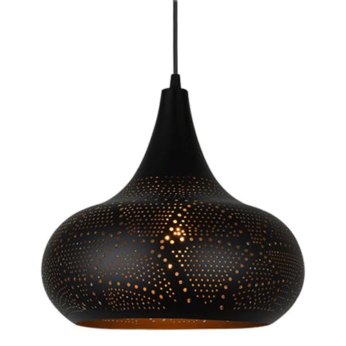 Lámpara colgante de metal estilo sencillo para decorar porches y pasillos