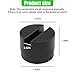 DEAELF Rubber Jack Pads, Universal Slotted Frame Rail Pinch Welds Protector, Anti-Slip Car Floor Jack Stand Pad Adapter, Heavy Duty Vehicle Lift Protection Tool Accessories (2PCS)