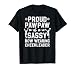 Proud Pawpaw Of A Cheerleader Pawpaw Cheer Pawpaw Grandpa T-Shirt